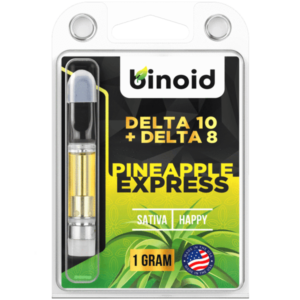 Binoid Delta 10 THC Vape Cartridge - Pineapple Express
