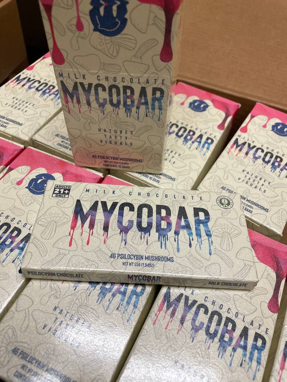 MYCOBAR Mushroom Chocolate Bar Europe