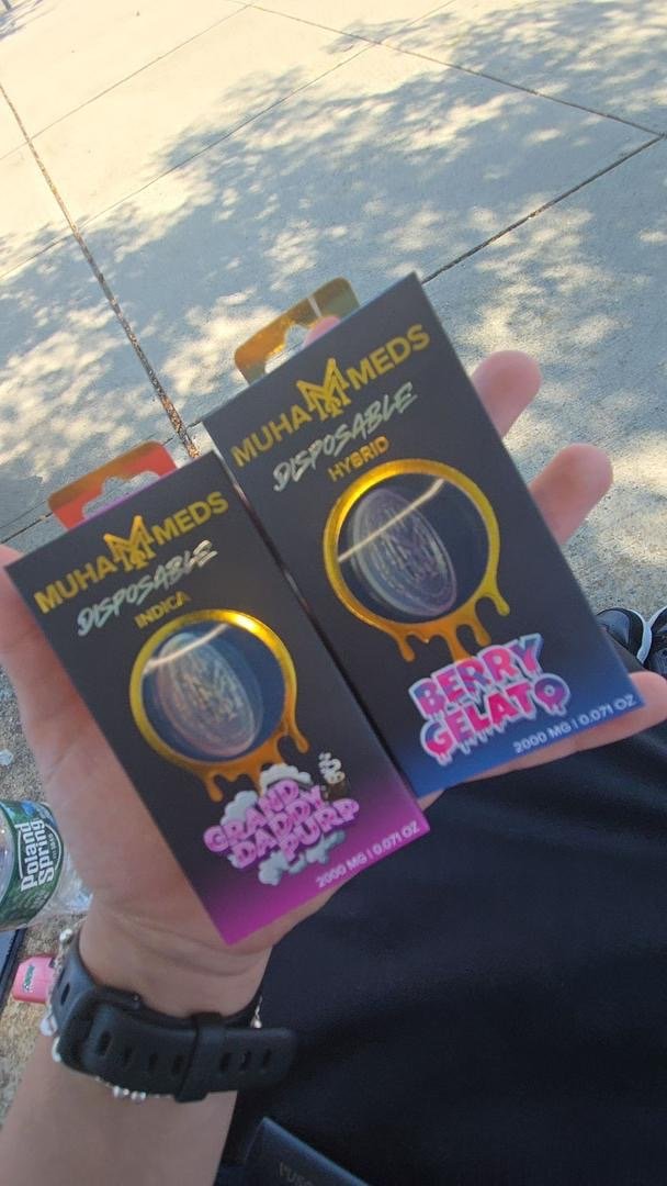 Muha Meds 2000mg Premium Live Resin Disposable Vape Pens
